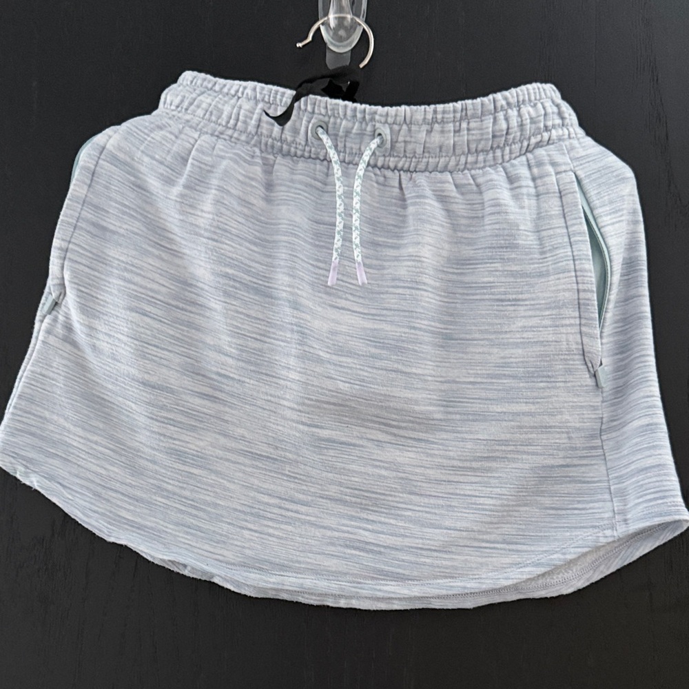 Gray Athleta Blue Multicolor Skort with Pockets